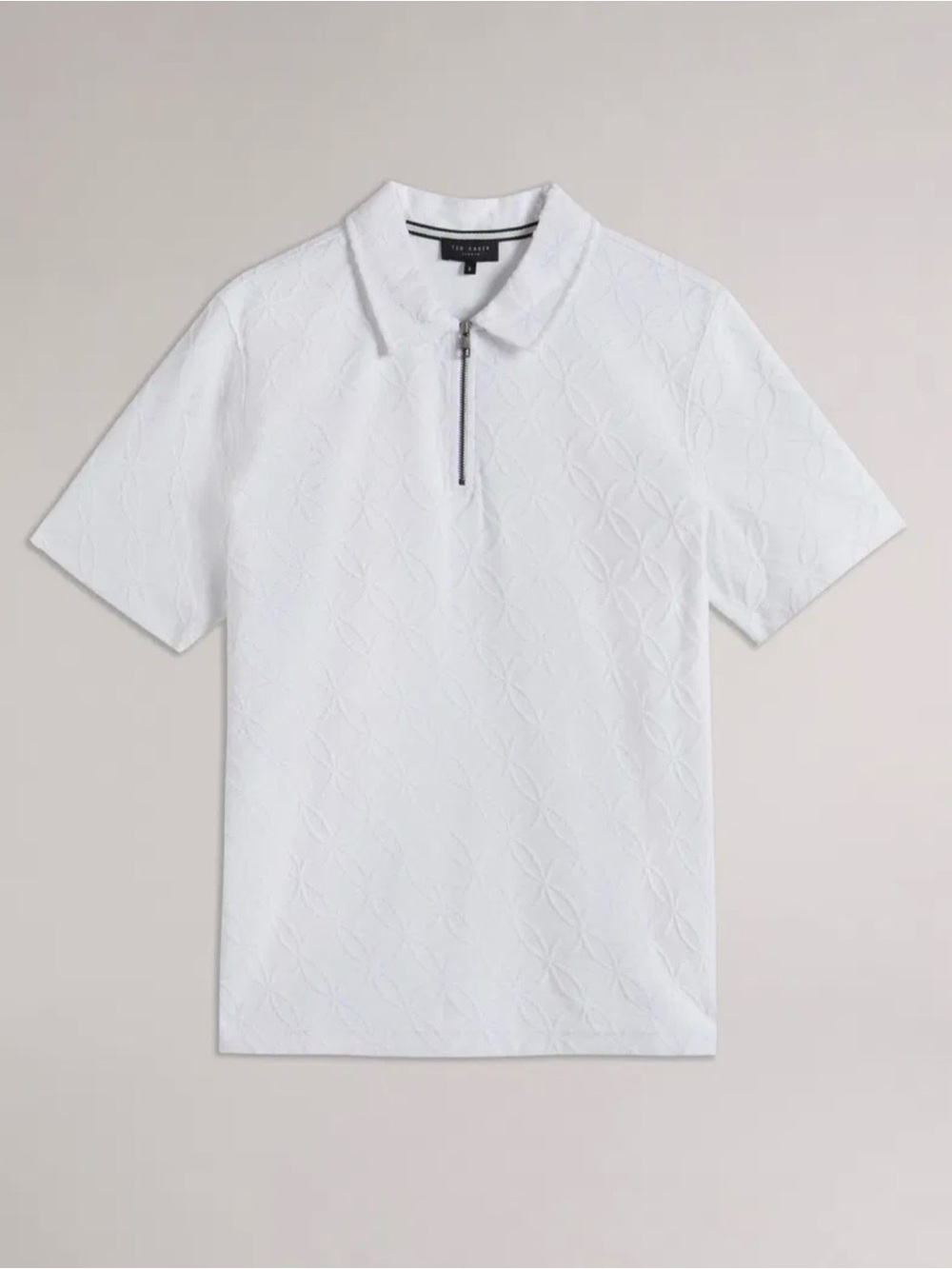 TED BAKER Maroc Textured Polo Shirt